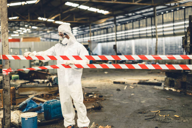 Professional Drug Lab Cleanup technician working in Joint Base Mdl, NJ